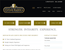 Tablet Screenshot of cutlerrader.com